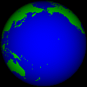 earth orthographic