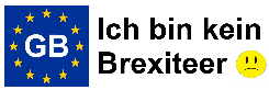 GB - Ich bin kein Brexiteer - Frowning face icon.